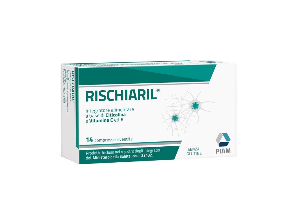 Balení RISCHIARIL – 14 potahovaných tablet